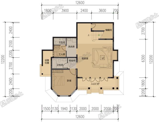 一所“內(nèi)外兼修” 的二層坡地住房設(shè)計(jì)，切勿錯(cuò)失圖紙呦！
