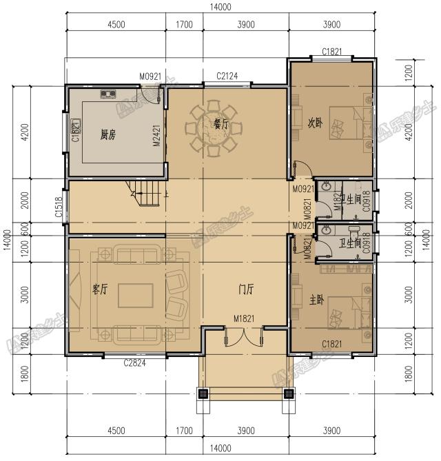 湖北二層歐式別墅設(shè)計(jì)，是誰把效果圖搬出來了？