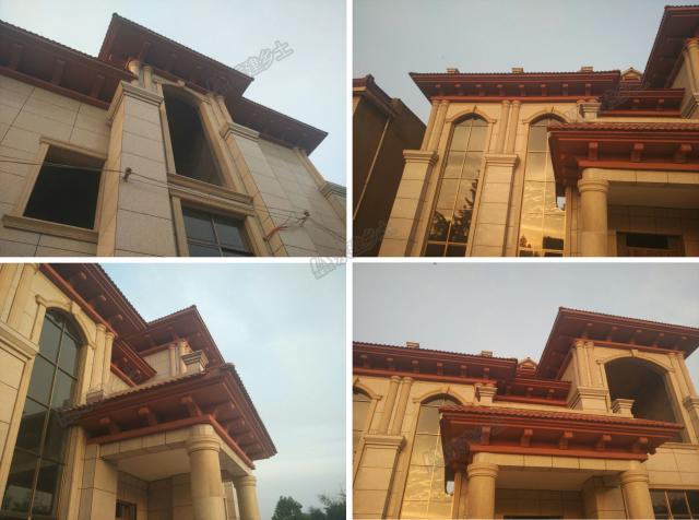 湖北二層歐式別墅設(shè)計(jì)，是誰把效果圖搬出來了？