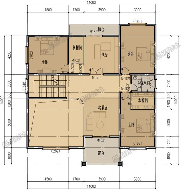 湖北二層歐式別墅設(shè)計(jì)，是誰把效果圖搬出來了？