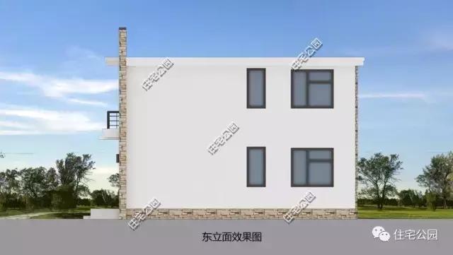 7X9.6米現(xiàn)代別墅，時(shí)尚、實(shí)用，造價(jià)僅12萬(wàn)？