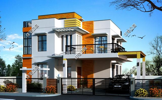 11套頂級現(xiàn)代平頂別墅，第5套馬云都愛，主體150萬不夠？