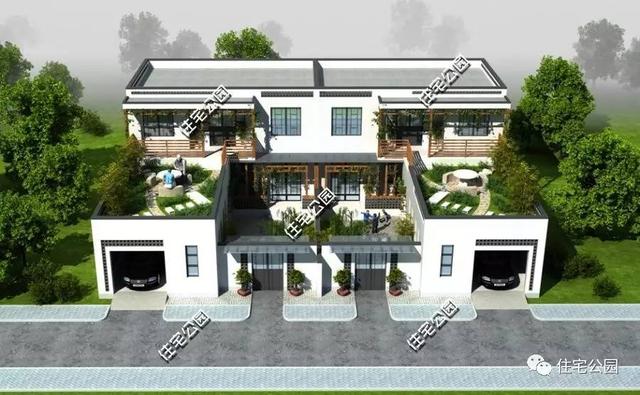11套頂級現(xiàn)代平頂別墅，第5套馬云都愛，主體150萬不夠？
