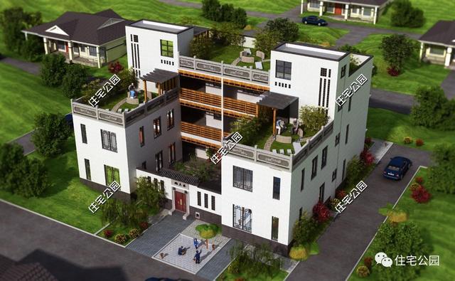 11套頂級現(xiàn)代平頂別墅，第5套馬云都愛，主體150萬不夠？