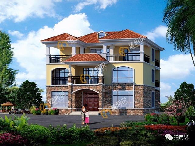 鏡頭下的漂亮房子，城里人都驚嘆農(nóng)村住上了別墅