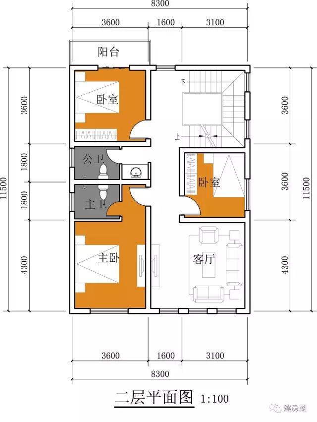 福建老板只花28萬建4層現(xiàn)代徽派別墅！漂亮花園+大露臺