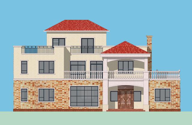 大氣實(shí)用農(nóng)村自建別墅，我也準(zhǔn)備回家建一套