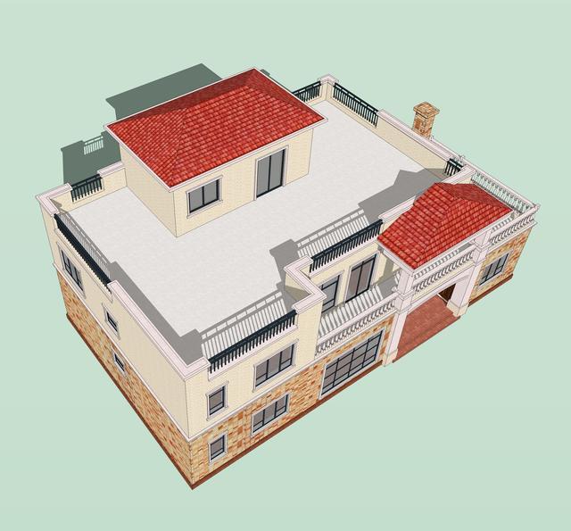 大氣實(shí)用農(nóng)村自建別墅，我也準(zhǔn)備回家建一套