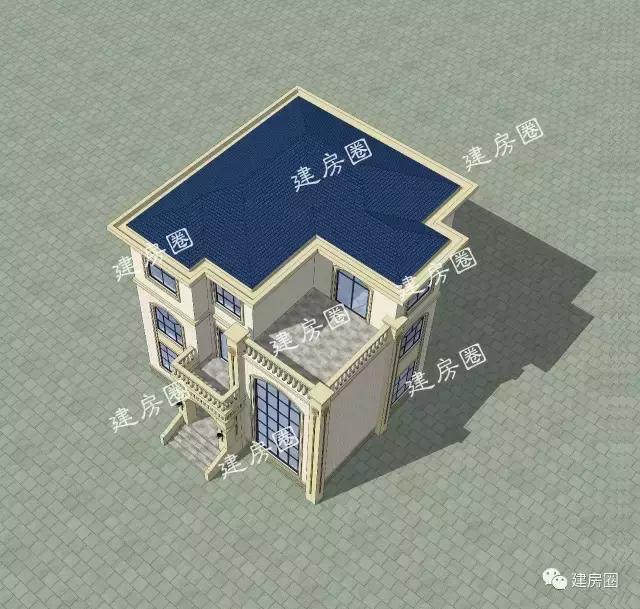 原來(lái)欣賞也是一種享受，三層漂亮帶大露臺(tái)歐式風(fēng)格別墅