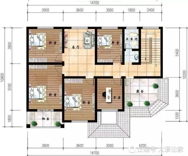 超多臥室?guī)к噹斓亩愚r(nóng)村別墅，鄰居說當(dāng)婚房很合適