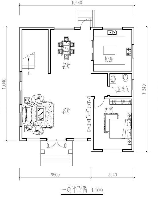 經(jīng)典三層農(nóng)村別墅戶型，既漂亮又便宜全家人都很滿意