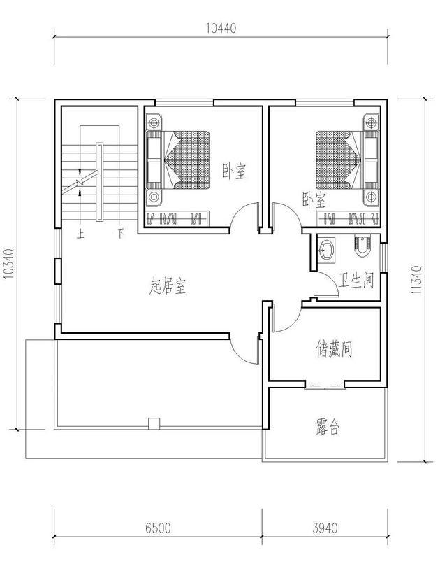 經(jīng)典三層農(nóng)村別墅戶型，既漂亮又便宜全家人都很滿意