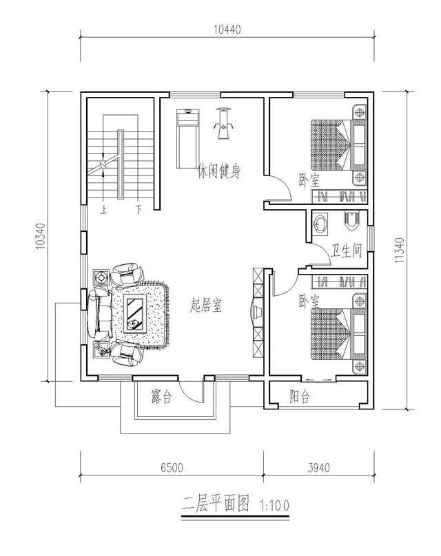 經(jīng)典三層農(nóng)村別墅戶型，既漂亮又便宜全家人都很滿意