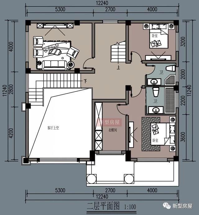 農(nóng)村自建房別墅最佳戶(hù)型圖排名前5榜，戶(hù)型4最受歡迎