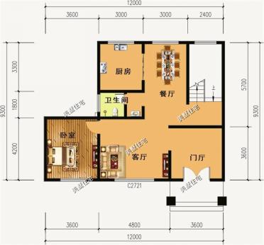 宅基地??？占地100平內(nèi)的自建房戶型大全，造價(jià)實(shí)惠