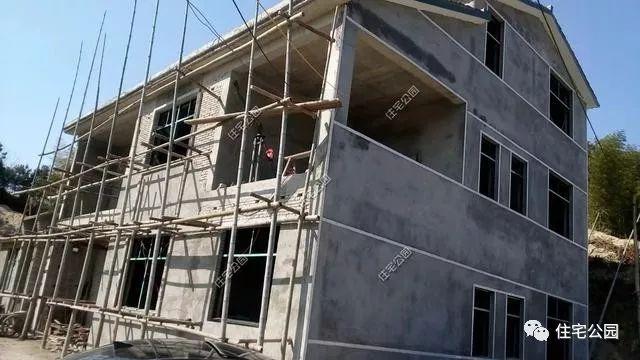 農(nóng)村自建二層住宅施工全過程，附多張施工圖