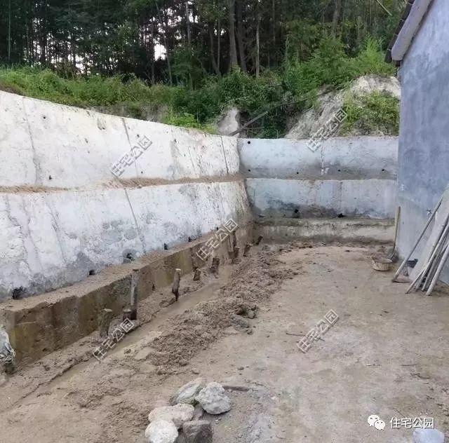 農(nóng)村自建二層住宅施工全過程，附多張施工圖