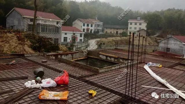 農(nóng)村自建二層住宅施工全過程，附多張施工圖