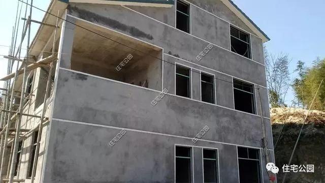 農(nóng)村自建二層住宅施工全過程，附多張施工圖