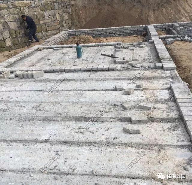 農(nóng)村自建二層住宅施工全過程，附多張施工圖