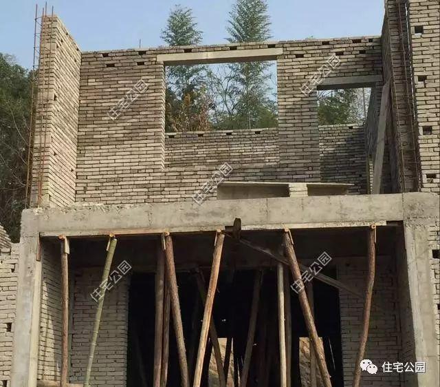 農(nóng)村自建二層住宅施工全過程，附多張施工圖