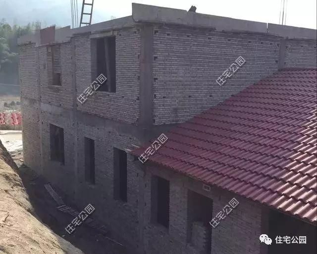 農(nóng)村自建二層住宅施工全過程，附多張施工圖