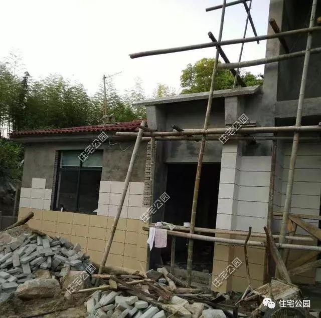 農(nóng)村自建二層住宅施工全過程，附多張施工圖