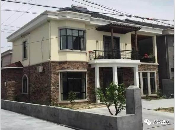 帶亭子的二層農(nóng)村自建房，附完工照和室內(nèi)裝修圖