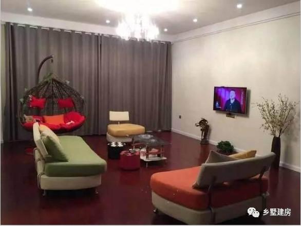 帶亭子的二層農(nóng)村自建房，附完工照和室內(nèi)裝修圖