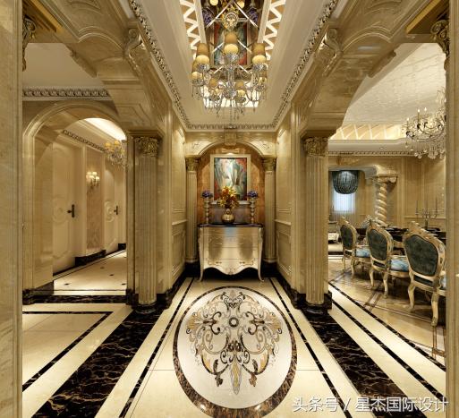 500平別墅豪華裝修案例，給你皇帝般的享受