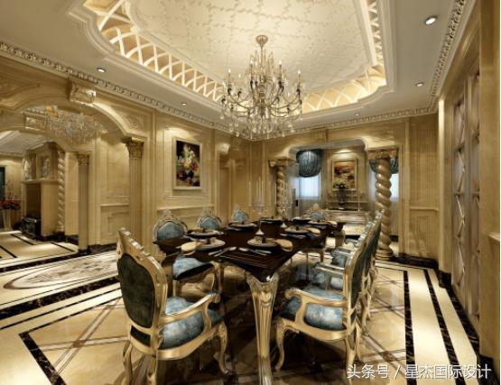 500平別墅豪華裝修案例，給你皇帝般的享受