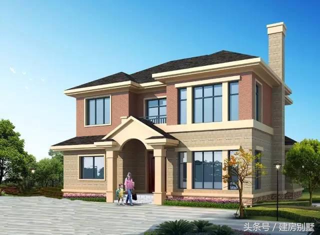 13.7×10.2米二層農(nóng)村別墅，閨房連著書屋，錦繡添香