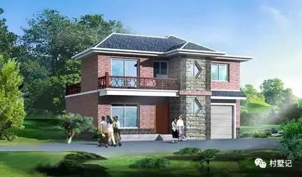 叔叔新建的二層農(nóng)村別墅，大家都夸他建得好