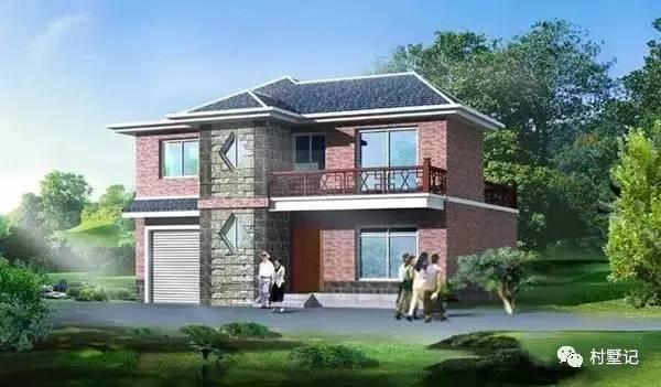 叔叔新建的二層農(nóng)村別墅，大家都夸他建得好