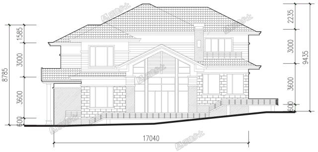 簡歐風(fēng)格，大氣實(shí)用，二層別墅圖紙分享