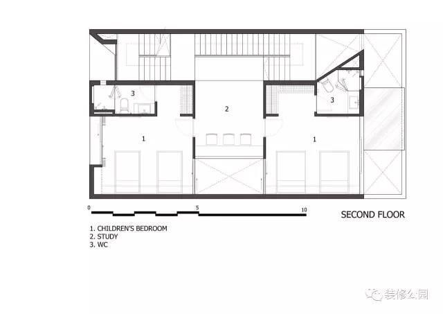 7.5X15米現(xiàn)代鄉(xiāng)村別墅，設計核心是采光，帶地下室含平面圖