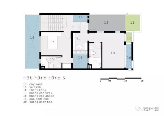 農(nóng)村別墅臨街建，6米寬三側(cè)無窗，如何兼顧隱私與采光？含平面圖