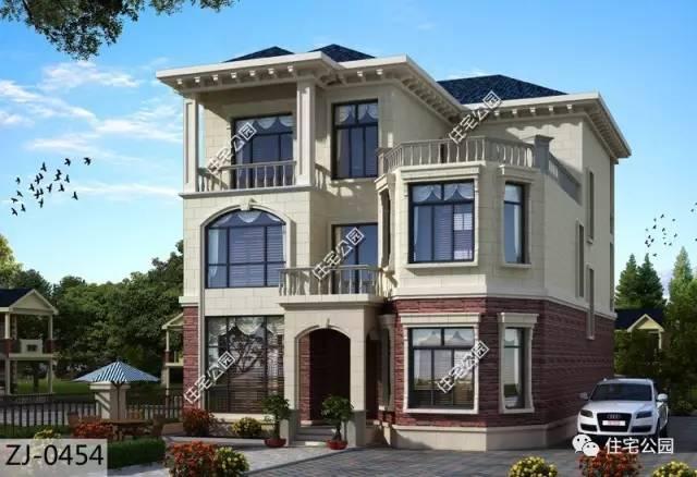 10X16米歐式別墅，外觀美，布局好，7臥室！