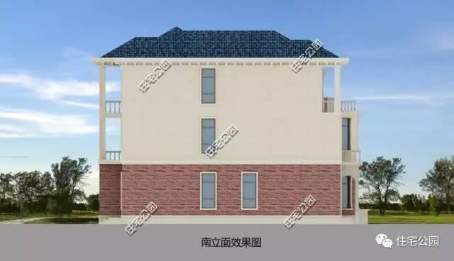 10X16米歐式別墅，外觀美，布局好，7臥室！