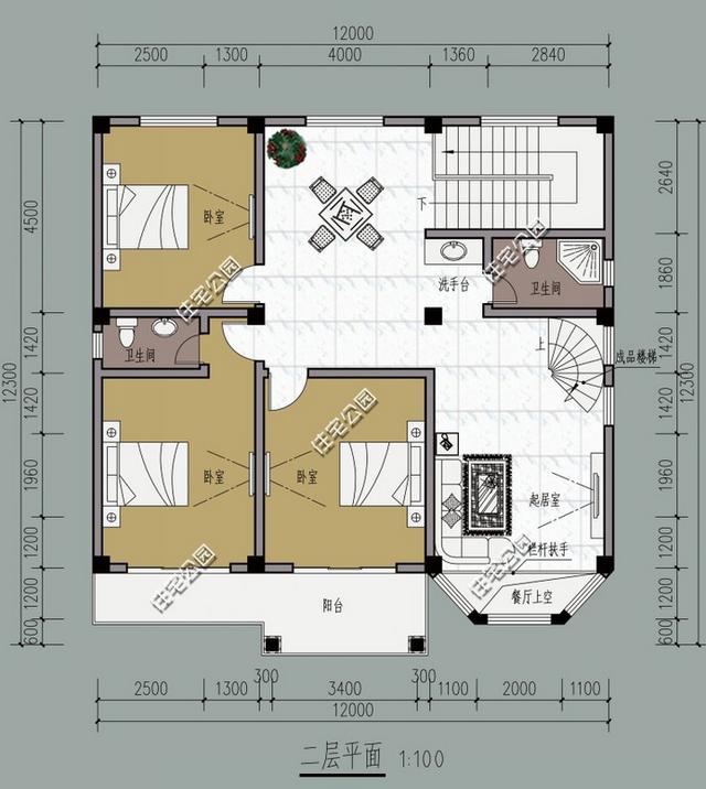 精選9套占地150平別墅戶型，造價(jià)不超50萬(wàn)隨便挑套建！