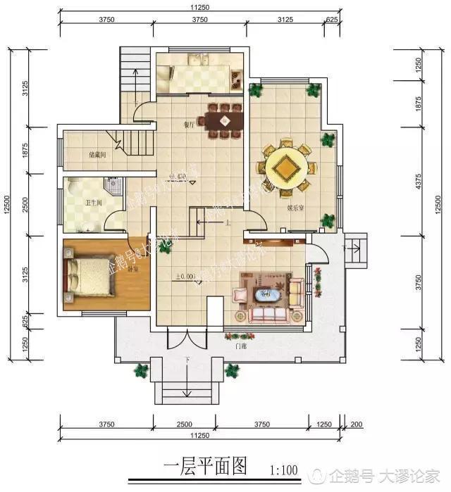 歐式風格的三層農(nóng)村別墅，被這套別墅美到了