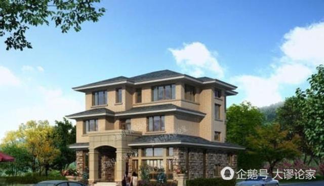 帶兒童房的三層農(nóng)村別墅，棋牌室露臺(tái)樣樣都有