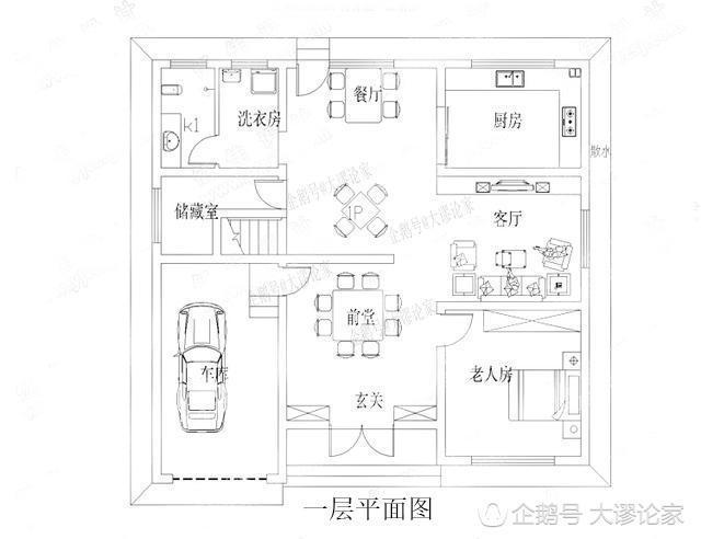 三層精致農村小別墅設計圖，引領農村的建房潮流