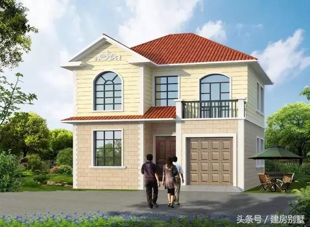 3款開(kāi)間10米的農(nóng)村別墅戶型，小地基建別墅更精致，大地基羨慕不來(lái)