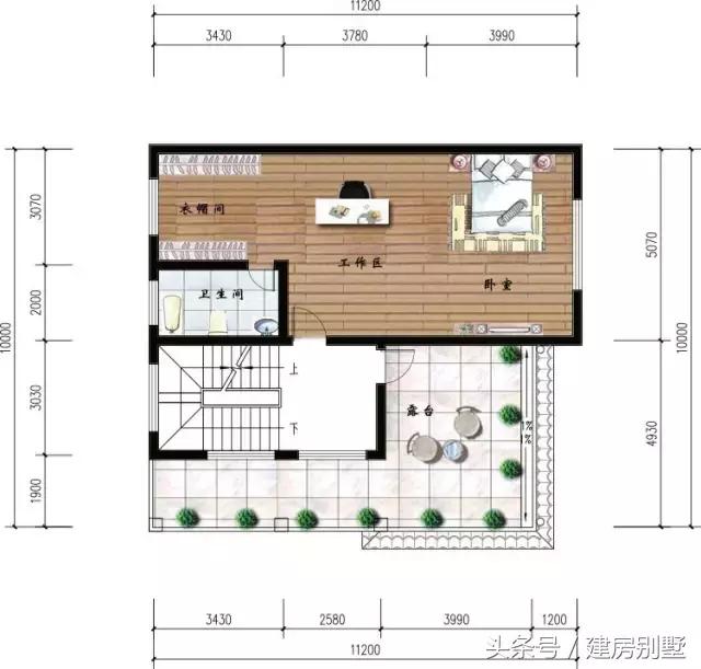3款開(kāi)間10米的農(nóng)村別墅戶型，小地基建別墅更精致，大地基羨慕不來(lái)