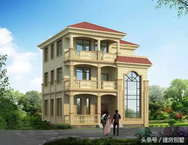 3款開(kāi)間10米的農(nóng)村別墅戶型，小地基建別墅更精致，大地基羨慕不來(lái)