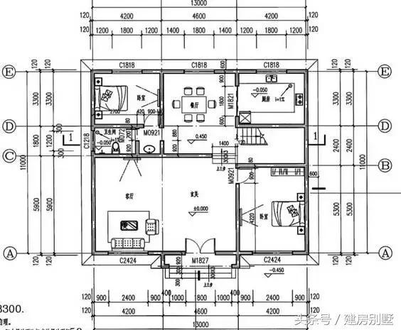 3套30萬就能建的二層農(nóng)村別墅戶型，別再說建不起別墅了（含平面圖）