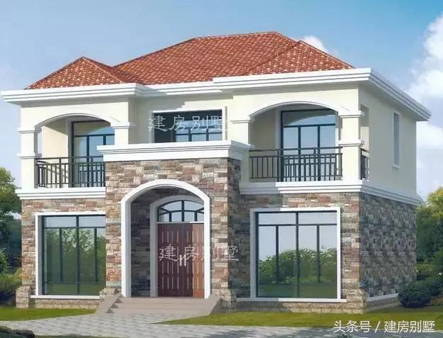 3套30萬就能建的二層農(nóng)村別墅戶型，別再說建不起別墅了（含平面圖）