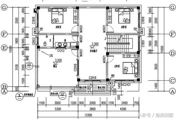 3套30萬就能建的二層農(nóng)村別墅戶型，別再說建不起別墅了（含平面圖）