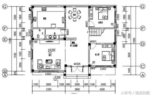 3套30萬就能建的二層農(nóng)村別墅戶型，別再說建不起別墅了（含平面圖）
